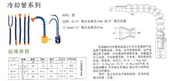 冷却管系列